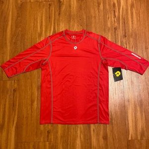NWT DeMarini CoMotion Mid-Sleeve Baseball Shirt